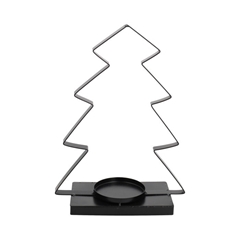 Christmas Tea Light Holder D09/21*28cm