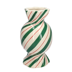Christmas Ceramics Candy Vase D7.5/11.5*20cm
