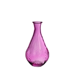 Glass Bottle Dahlia D09*16cm