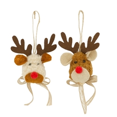 Christmas Hanging Reindeer 9*6*16cm