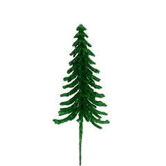 Christmas Tree/wire Picea Wax D09*17cm