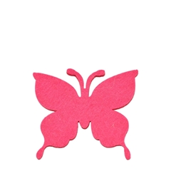 Spring Butterfly Felt/stickerd8cm X24