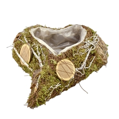 All Saints Natural Planter Heart 26*35*8cm