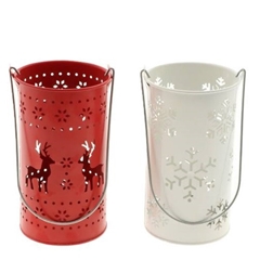 Christmas Lantern X-mas D10.5*34cm