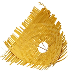 Bouquetholder Bamboo Braid D34cm