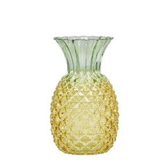Glass Vase Pineapple D16*26cm