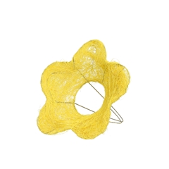 Bouquetholder Flower Sisal D15cm