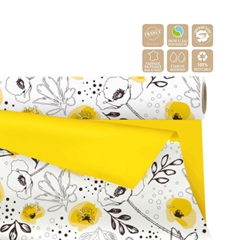 Cellophane Roll 80cm 25m Duo Mat Lilou Clayrton
