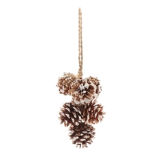 Christmas Natural Hanging Lodi D10*26cm