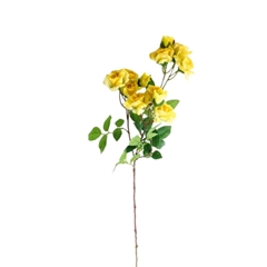 Artificial Flowers Rosa Spray 65cm