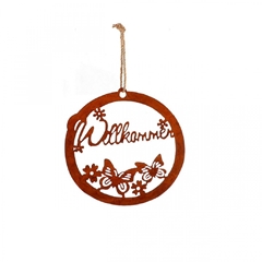 Spring Hanging Willkomen 20cm