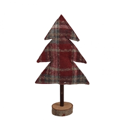 Christmas Deco Tree Squares 15*5.5*28cm