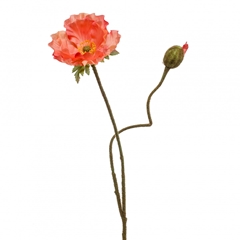 Artificial Flowers Papaver 74cm