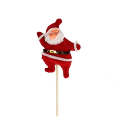 Christmas Sticks 50cm Santa 10cm