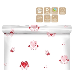 Love Cellophane Roll 60cm 120m Etincelant Clayrto