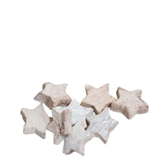 Christmas Deco Star Coco D04.5cm X100
