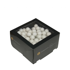 Christmas Bauble Ball/wire 25mm Pearl X144