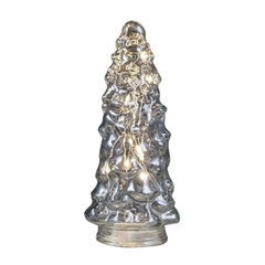 Christmas Led Tree Glass D09.5*21.5cm