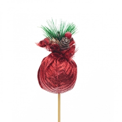 Christmas Sticks 50cm Christmas Baub.Present 6cm
