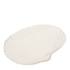 Maritime Glass Shell Plate 18*15*3.5cm