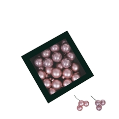 Christmas Bauble Ball/wire 40mm Combi X36
