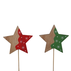 Christmas Sticks 20cm Star 8cm