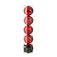Christmas Bauble Ball Plastic 150mm X5