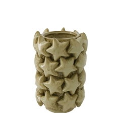 Christmas Ceramics Stars Vase D17*26cm