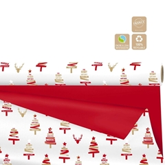Christmas Roll 70cm 40m Duo Mat Vanessa Clayrton
