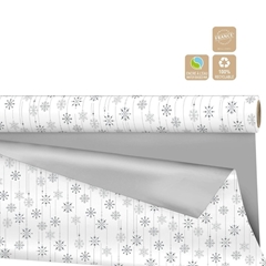 Christmas Roll 70cm 40m Duo Mat Snow Clayrton