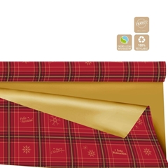 Christmas Roll 80cm 25m Duo Mat Glasgow Clayrton